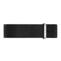 Daniel Wellington Classic Cornwall White Dial Black Nylon Strap Watch For Men - DW00100260