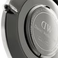 Daniel Wellington Classic Cornwall Quartz Black Dial Black Nylon Strap Watch For Women - DW00100151