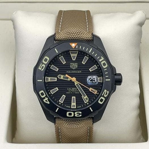 Tag Heuer Aquaracer Black Dial Watch for Men - WAY208C.FC6383