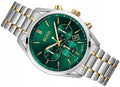 Hugo Boss Champion Chronograph Green Dial Two Tone Steel Strap Watch for Men - 1513878