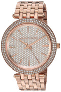Michael Kors Darci Rose Gold Dial Rose Gold Steel Strap Watch for Women - MK3439