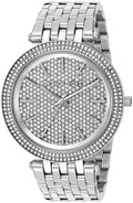 Michael Kors Darci Silver Dial Silver Steel Strap Watch for Women - MK3437