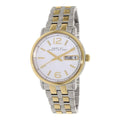 Marc Jacobs Fergus Silver Dial Two Tone Steel Strap Watch for Women - MBM8652