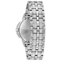 Bulova Phantom Crystal Silver Dial Silver Steel Strap Watch for Men - 96A236
