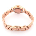 Marc Jacobs Tether Transparent Rose Gold Dial Rose Gold Steel Strap Watch for Women - MBM3417
