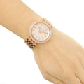 Michael Kors Darci Rose Gold Dial Rose Gold Steel Strap Watch for Women - MK3439