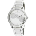Michael Kors Harman Analog Silver Dial Silver Steel Strap Watch For Women - MK3672