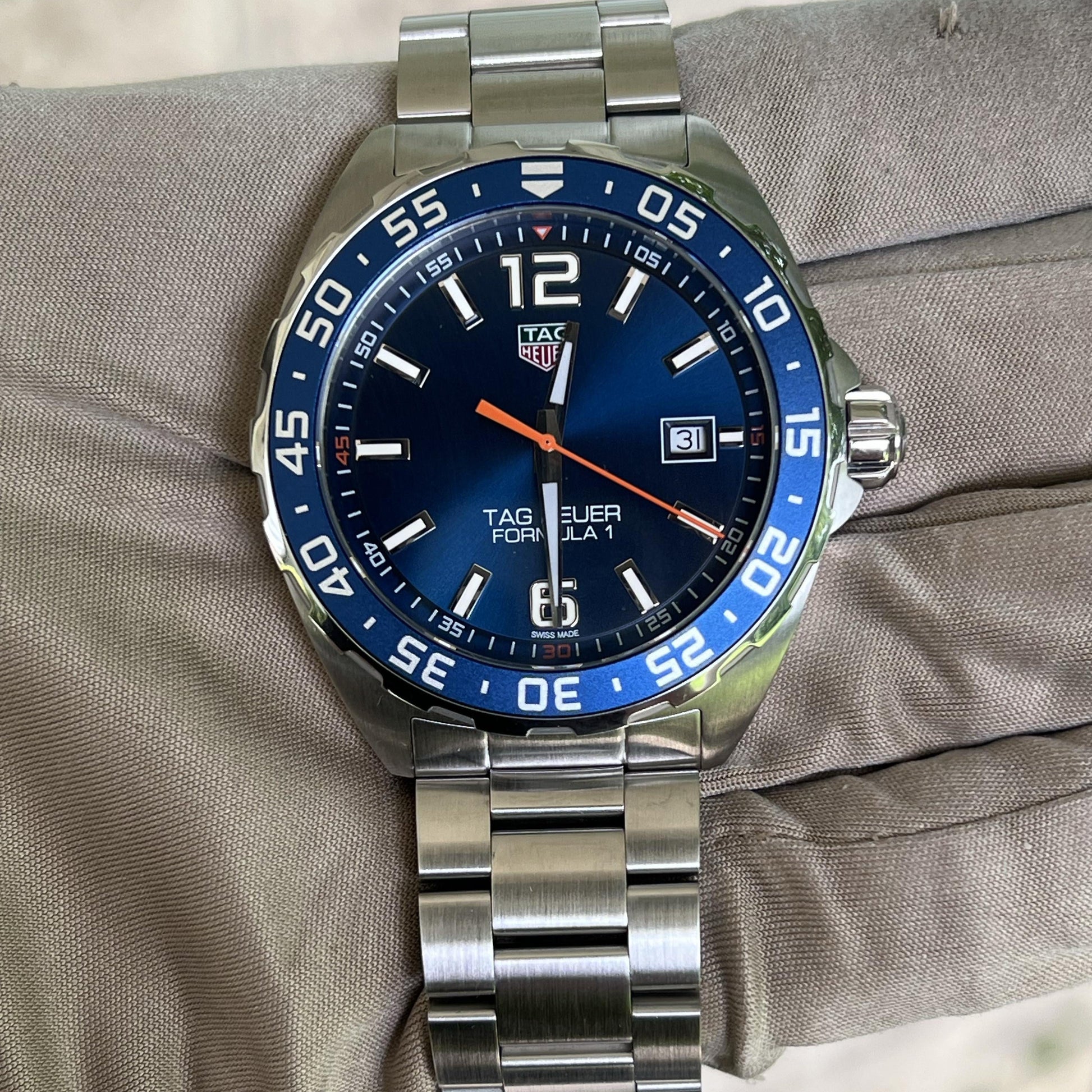 Tag Heuer Formula 1 Blue Dial Watch for Men - WAZ1010.BA0842