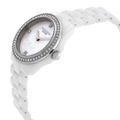 Coach Preston Mother of Pearl White Dial White Steel Strap Watch for Women - 14503662