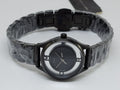Marc Jacobs Tether Transparent Black Dial Black Steel Strap Watch for Women - MBM3419