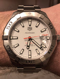Tag Heuer Aquaracer White Dial Watch for Men - WAY2013.BA0927