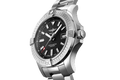 Breitling Avenger Automatic 43mm Black Dial Silver Steel Strap Watch for Men - A17318101B1A1