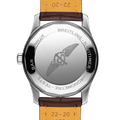 Breitling Navitimer 1 Automatic 41mm White Dial Brown Leather Strap Mens Watch - U17326241G1P2