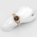 Versace Hellenyium Brown Dial Two Tone Steel Strap Watch for Women - V12040015