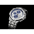 Maurice Lacroix Aikon Chronograph Silver Dial Silver Steel Strap Watch for Men - AI1018-SS002-131-1