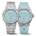Maurice Lacroix Aikon Automatic Sky Blue Dial Silver Steel Strap Watch For Men - AI6008-SS00F-431-C