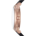 Emporio Armani Luigi Quartz Black Dial Black Rubber Strap Watch For Men - AR11097