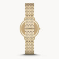 Emporio Armani Dress Analog Mother of Pearl Dial Gold Steel Strap Watch For Women - AR11007
