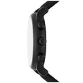 Emporio Armani Luigi Analog Black Dial Black Leather Strap Watch For Men - AR11450