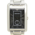 Emporio Armani Classic Analog Black Dial Silver Steel Strap Watch For Men - AR1608