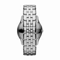 Emporio Armani Classic Quartz Silver Dial Silver Steel Strap Watch For Men - AR1788