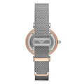Emporio Armani Retro Mother of Pearl Dial Silver Mesh Bracelet Watch For Women - AR2067