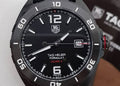 Tag Heuer Formula 1 Automatic 41mm Black Dial Black Rubber Strap Watch for Men - WAZ2115.FT8023