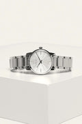Calvin Klein City White Dial Silver Steel Strap Watch for Women - K2G23146