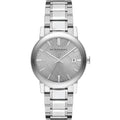 Burberry The City Silver Dial Silver Steel Strap Watch for Women - BU9143