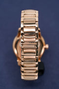 Burberry The City Diamonds Rose Gold Dial Rose Gold Steel Strap Watch for Women - BU9126