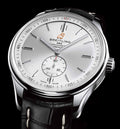 Breitling Premier Automatic 40mm Silver Dial Black Leather Strap Watch for Men - A37340351G1P1