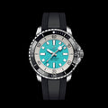 Breitling Superocean Automatic 44 Turquoise Dial Black Rubber Strap Watch for Men - A17376211L2S1