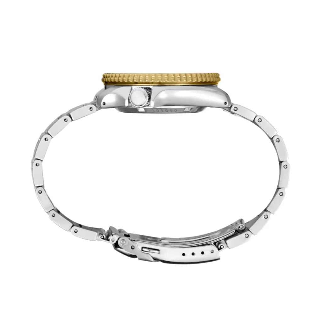 Seiko 5 Sports Automatic Special Creation Black Dial Two Tone Steel Strap Watch For Men - SRPK22