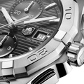 Tag Heuer Aquaracer Automatic Chronograph Black Dial Silver Steel Strap Watch for Men - CAY2110.BA0927