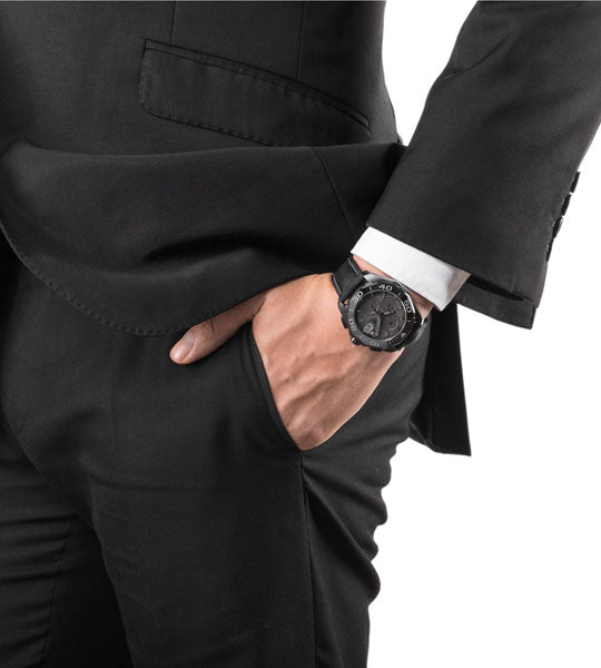 Tag Heuer Aquaracer Titanium Grey Dial Watch for Men - CAY218B.FC6370