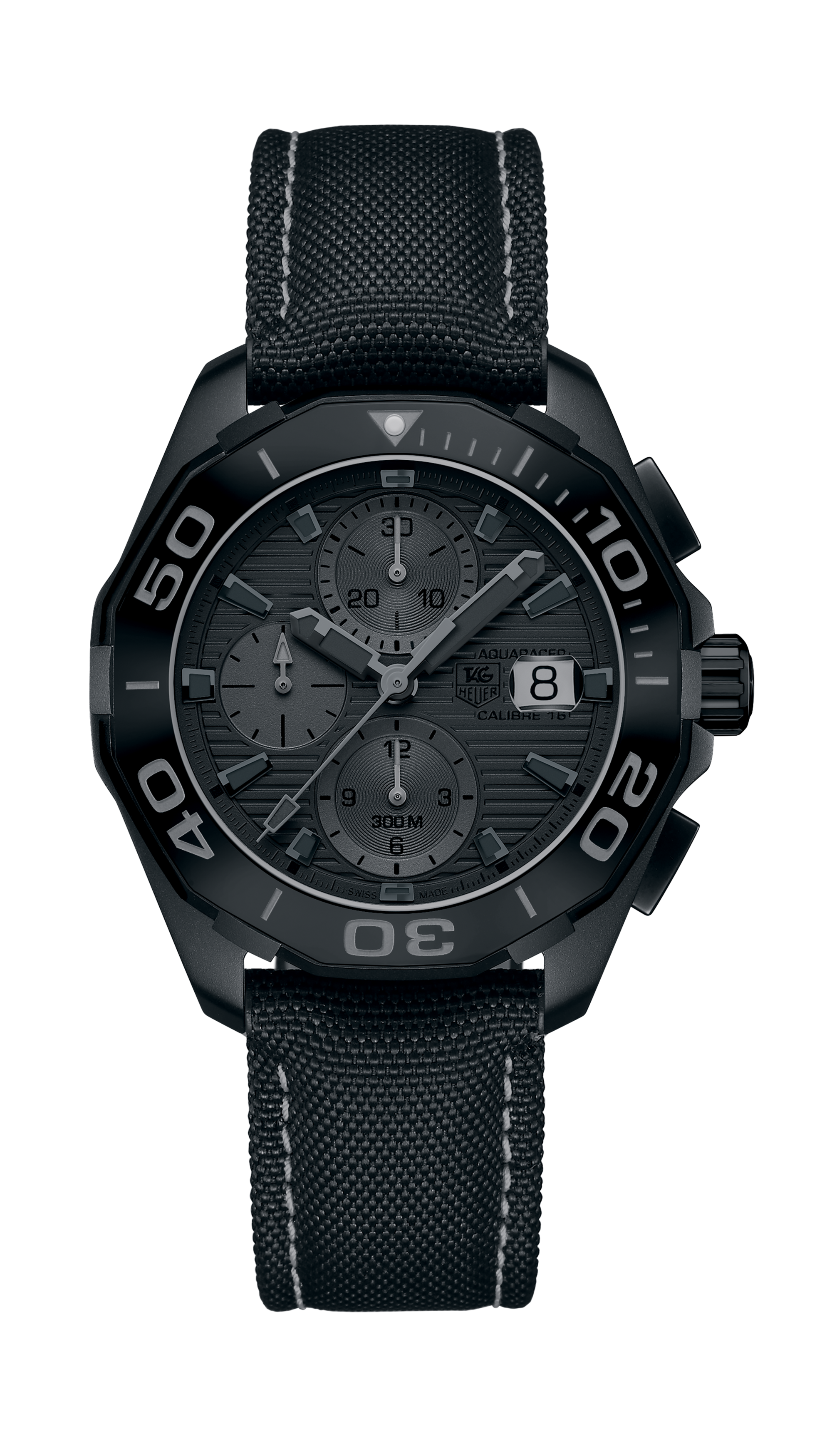 Tag Heuer Aquaracer Titanium Grey Dial Watch for Men - CAY218B.FC6370