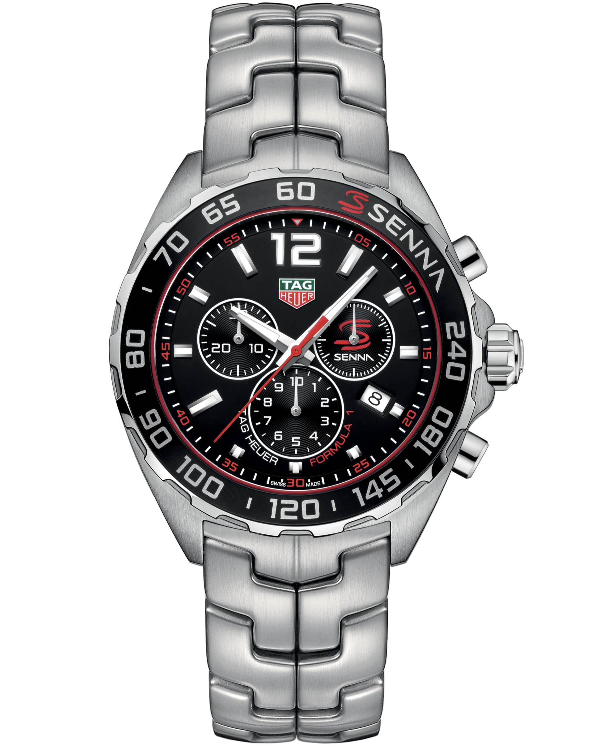 Tag Heuer Senna Black Dial Watch for Men - CAZ1015.BA0883