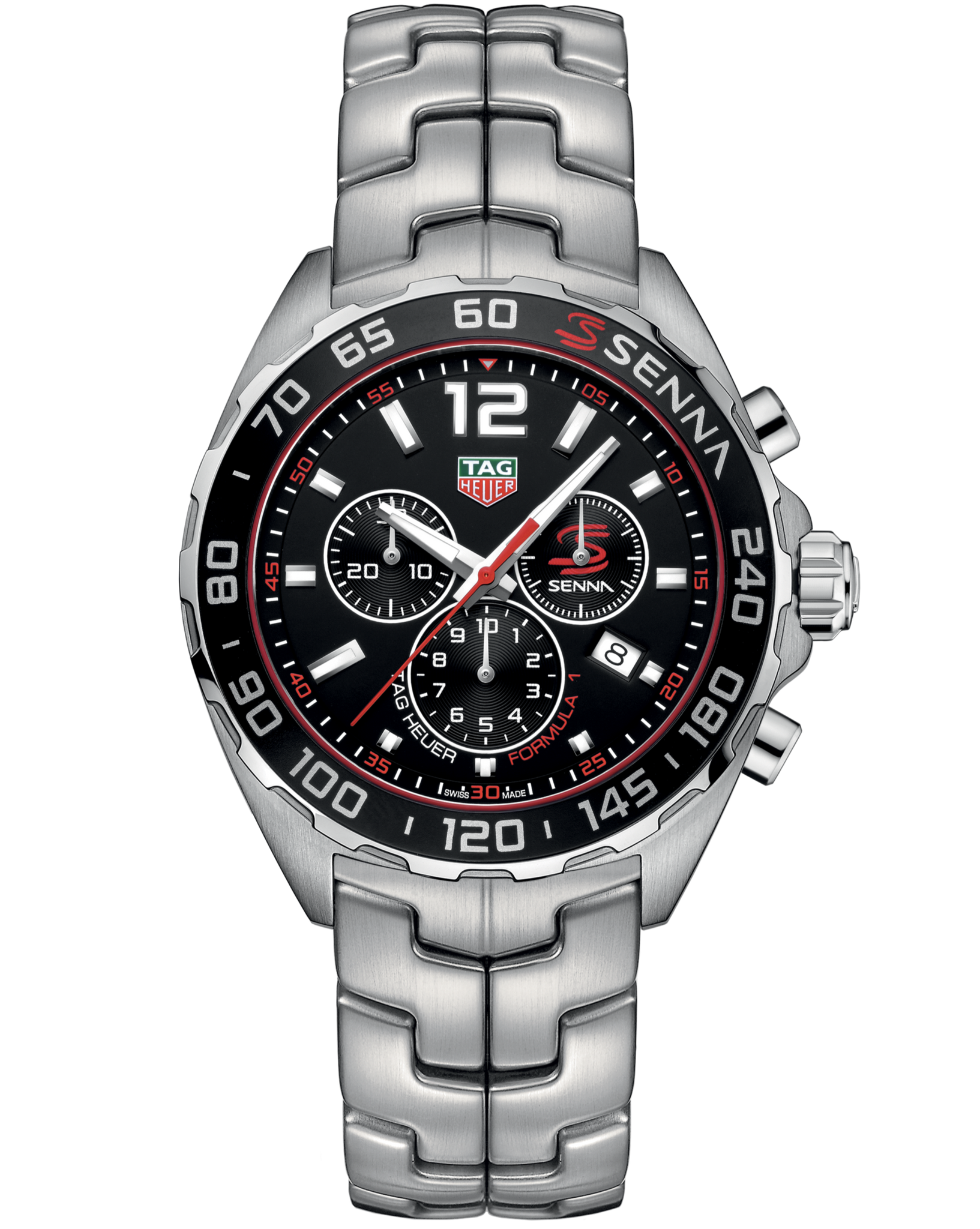 Tag Heuer Senna Black Dial Watch for Men - CAZ1015.BA0883