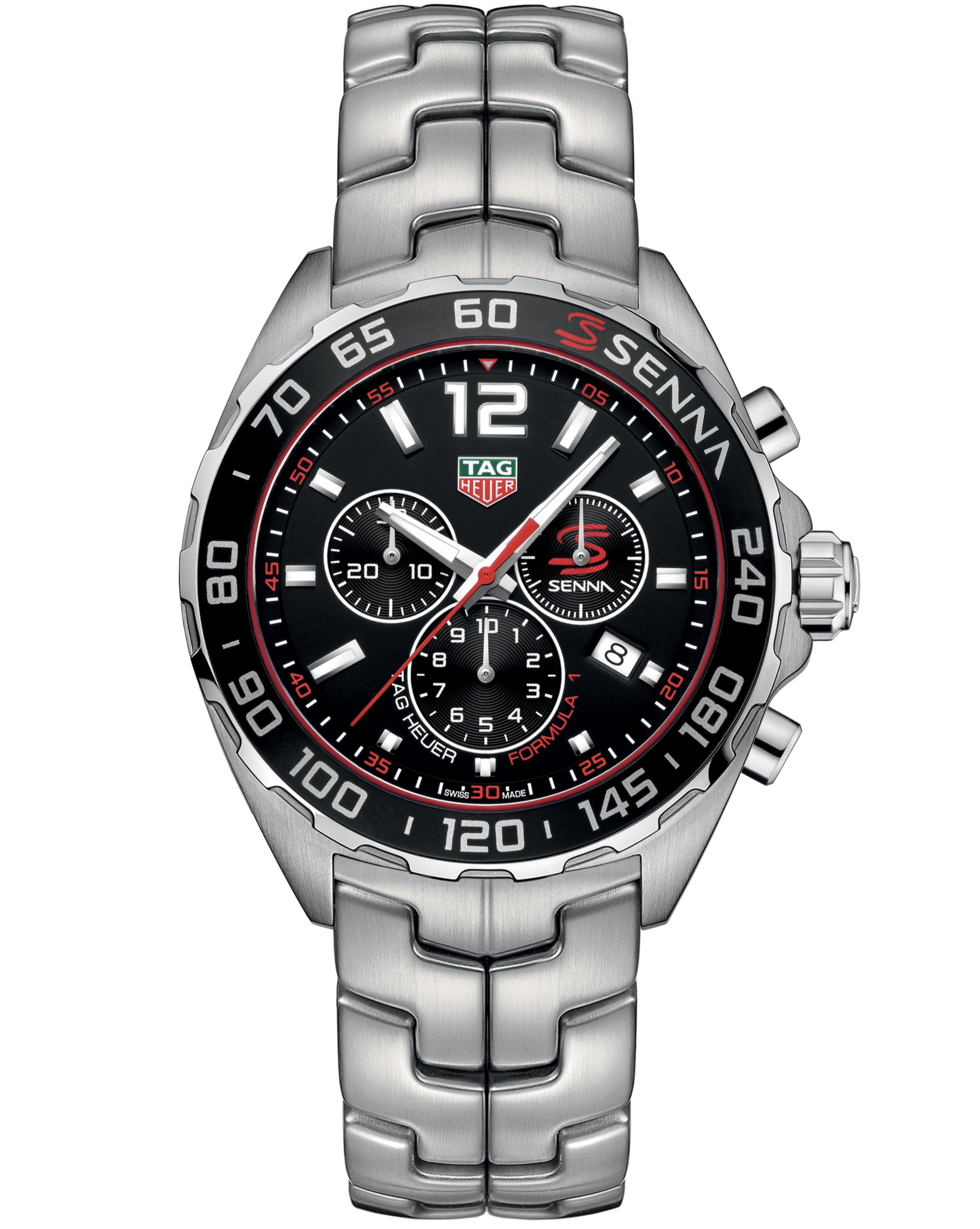 Tag Heuer Senna Black Dial Watch for Men - CAZ1015.BA0883