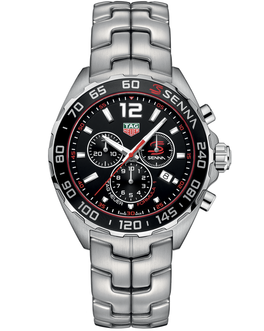 Tag Heuer Senna Black Dial Watch for Men - CAZ1015.BA0883