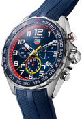 Tag Heuer Formula 1 Red Bull Racing Chronograph Blue Dial Blue Rubber Strap Watch for Men - CAZ101AL.FT8052