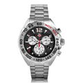 Tag Heuer Formula 1 Chronograph Grey Dial Silver Steel Strap Watch for Men - CAZ1114.BA0877