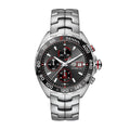 Tag Heuer Formula 1 Chronograph Senna Grey Dial Silver Steel Strap Watch for Men - CAZ201D.BA0633