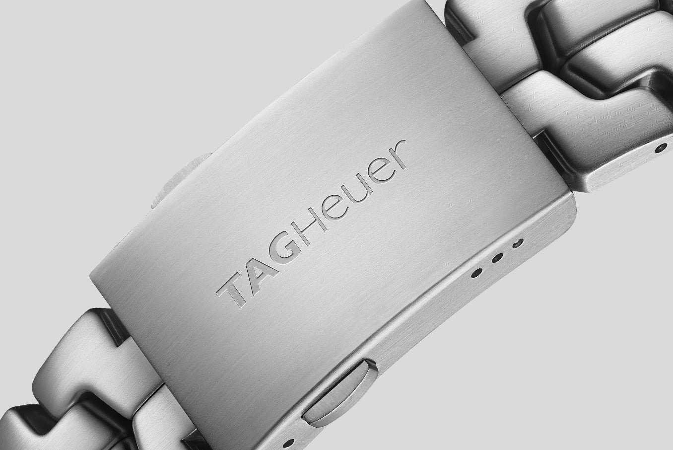 Tag Heuer Formula 1 Chronograph Senna Grey Dial Silver Steel Strap Watch for Men - CAZ201D.BA0633