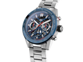 Tag Heuer Carrera Chronograph Blue Dial Silver Steel Strap Watch for Men - CBG2A11.BA0654