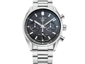 Tag Heuer Carrera Chronograph Black Dial Silver Steel Strap Watch for Men - CBN2010.BA0642
