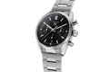 Tag Heuer Carrera Chronograph Black Dial Silver Steel Strap Watch for Men - CBN2010.BA0642