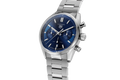 Tag Heuer Carrera Chronograph Blue Dial Silver Steel Strap Watch for Men - CBN2011.BA0642