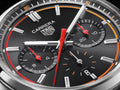 Tag Heuer Carrera Chronograph Black Dial Black Leather Strap Watch for Men - CBN201C.FC6542
