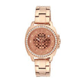 Coach Mini Boyfriend Rose Gold Dial Rose Gold Steel Strap Watch for Women - 14501701